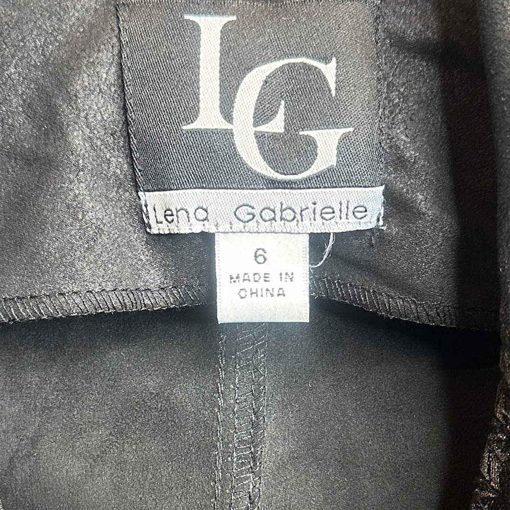 EUC LG Women's Black Faux Suede Jacket with Mesh Sleeve Accents, 6 - Picture 2 of 12